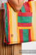 Torba na ramię z materiału chustowego, (60% bawełna, 40% bambus) - WIOSNA - uniwersalny rozmiar 37cmx37cm #babywearing