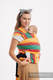 Porte-bébé LennyHybrid Half Buclke, taille standard, sergé brisé, (40 % bambou + 60 % coton) - SPRING #babywearing