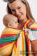 Chusta kółkowa do noszenia dzieci, tkana splotem skośno-krzyżowym, (60%bawełna, 40% bambus) - Wiosna - long 2.1m #babywearing