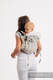 Lenny Buckle Onbuhimo baby carrier, standard size, jacquard weave (85% cotton, 15% bamboo charcoal) - SKETCHES OF NATURE - PURE  #babywearing