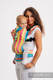 LennyGo Porte-bébé ergonomique, taille bébé, sergé brisé (40 % bambou + 60 % coton) - PINACOLADA #babywearing