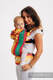 LennyGo Mochila ergonómica , talla bebé, sarga cruzada (60% algodón, 40% viscosa de bambú) - SPRING #babywearing