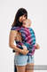 Porte-bébé LennyHybrid Half Buclke, taille standard, jacquard, (35 % bambou + 65 % coton) - PEACOCK'S TAIL - DREAMSPACE #babywearing