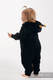Pajacyk misiowy - rozmiar 68 - Czarny z Pod Liściem - Złota Jesień  #babywearing