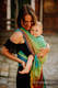 Baby Wrap with Fringes, Jacquard Weave (100% cotton) - LITTLELOVE JUNGLE - size S #babywearing