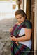 Baby Wrap, Herringbone Weave (100% cotton) - LITTLE HERRINGBONE IMPRESSION DARK - size L #babywearing