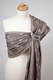 Żakardowa chusta kółkowa do noszenia dzieci, bawełna - Ciasteczkowa Koronka - long 2.1m (drugi gatunek) #babywearing