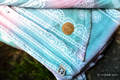 Fular, tejido jacquard (91% algodón, 9% tencel) - UNICORN LACE - talla S #babywearing