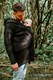 Asymmetrical Hoodie - Black with Wild Soul Daedalus - size 4XL #babywearing
