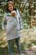 Asymetryczna Bluza - Szary Melanż z Pawi Ogon Fantazja - rozmiar M #babywearing