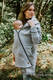 Asymetryczna Bluza - Szary Melanż z Pawi Ogon Fantazja - rozmiar 6XL #babywearing