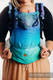 Nosidełko Ergonomiczne LennyGo z tkaniny żakardowej 100% bawełna , rozmiar Baby - PAWI OGON - FANTAZJA #babywearing