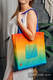 Shoulder bag made of wrap fabric (100% cotton) - RAINBOW BABY - standard size 37cmx37cm #babywearing