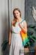 Einkaufstasche, hergestellt aus gewebtem Stoff (100% Baumwolle) - RAINBOW BABY #babywearing