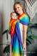 Ringsling, Jacquard Weave (100% cotton), with gathered shoulder - RAINBOW BABY - standard 1.8m #babywearing