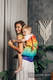 LennyPreschool Carrier, Preschool Size, jacquard weave 100% cotton - RAINBOW BABY #babywearing