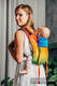 Nosidło Klamrowe ONBUHIMO z tkaniny żakardowej (100% bawełna), rozmiar Toddler - TĘCZOWE DZIECKO #babywearing