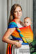 Baby Wrap, Jacquard Weave (100% cotton) - RAINBOW BABY - size S #babywearing