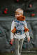 Porte-bébé pour poupée fait de tissu tissé, 100 % coton - HUG ME - BLUE #babywearing