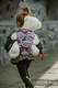 Mochila portamuñecos hecha de tejido, 100% algodón - HUG ME - PINK  #babywearing