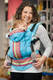 Ergonomic Carrier, Toddler Size, broken-twill weave 100% cotton - BLUE LAGOON - Second Generation. #babywearing