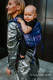 Lenny Onbuhimo, misura toddler, tessitura jacquard, (65% cotone, 25% lino, 10% seta tussah) - SPACE LACE #babywearing