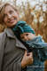 LennyGo Porte-bébé ergonomique, taille bébé, jacquard (59% Coton, 28% Laine Mérinos, 9% Soie, 4% Cachemire) - WILD SOUL - LIBERTY #babywearing