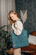 Sac à bandoulière en retailles d’écharpes (100 % coton) - PAISLEY - HABITAT - taille standard 37 cm x 37 cm #babywearing