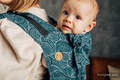 Lenny Buckle Onbuhimo, toddler size, jacquard weave (100% cotton) - PAISLEY - HABITAT #babywearing