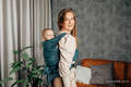 Mochila LennyHybrid Half Buckle, talla estándar, tejido jaqurad 100% algodón - PAISLEY - HABITAT #babywearing