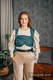 Mochila LennyHybrid Half Buckle, talla estándar, tejido jaqurad 100% algodón - PAISLEY - HABITAT #babywearing