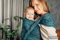 Baby Wrap, Jacquard Weave (100% cotton) - PAISLEY - HABITAT - size XS #babywearing
