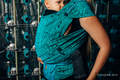 Mochila LennyHybrid Half Buckle, talla estándar, tejido jaqurad 100% algodón - WEAVING CHALLENGE - MOTHERBOARD #babywearing