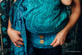 Mochila LennyHybrid Half Buckle, talla estándar, tejido jaqurad 100% algodón - WEAVING CHALLENGE - MOTHERBOARD #babywearing