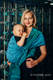 Baby Wrap, Jacquard Weave (100% cotton) - WEAVING CHALLENGE - MOTHERBOARD - size XS #babywearing