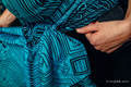Żakardowa chusta do noszenia dzieci, bawełna - WEAVING CHALLENGE - MOTHERBOARD - rozmiar M #babywearing