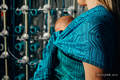 Baby Wrap, Jacquard Weave (100% cotton) - WEAVING CHALLENGE - MOTHERBOARD - size S #babywearing