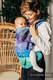 Porte-bébé LennyUpGrade, taille standard, jacquard 100% coton - SNOW QUEEN - CRYSTAL #babywearing