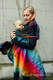 Long Cardigan - Plus Size - Symphony Rainbow Dark #babywearing