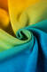 Baby Wrap, Jacquard Weave (100% cotton) - RAINBOW BABY - size XS (grade B) #babywearing