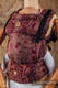 Marsupio LennyUpGrade, misura Standard, tessitura jacquard, (43% seta tussah, 31% cotone pettinato, 9% lana merinos, 9% cashmere, 8% seta di gelso) -  EXPERIMENT no.24 #babywearing