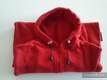 Fleece Baby Suit - size 68 - red (grade B) #babywearing