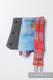 Set de protege tirantes y tiras de alcance (60% algodón, 40% Poliéster) - RAINBOW LACE SILVER  #babywearing