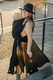 Baby Wrap, Jacquard Weave (59% cotton, 41% merino wool) - PEACOCK'S TAIL - PITCH BLACK - size S #babywearing