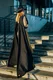Baby Wrap, Jacquard Weave (59% cotton, 41% merino wool) - PEACOCK'S TAIL - PITCH BLACK - size S #babywearing