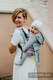 Nosidło Klamrowe ONBUHIMO  z tkaniny żakardowej, (91% bawełna, 9% tencel), rozmiar standard - KORONKA UNICORN #babywearing