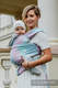 Mochila LennyHybrid Half Buckle, talla estándar, tejido jaqurad (91% algodón, 9% tencel) - UNICORN LACE #babywearing