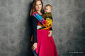 Żakardowa chusta do noszenia dzieci, 100% bawełna - WEAVING CHALLENGE - EMBRACING THE FUTURE - rozmiar S #babywearing