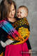 Baby Wrap, Jacquard Weave (100% cotton) - WEAVING CHALLENGE - EMBRACING THE FUTURE - size XS #babywearing