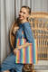 Shopping bag made of wrap fabric (100% cotton) - LUNA #babywearing